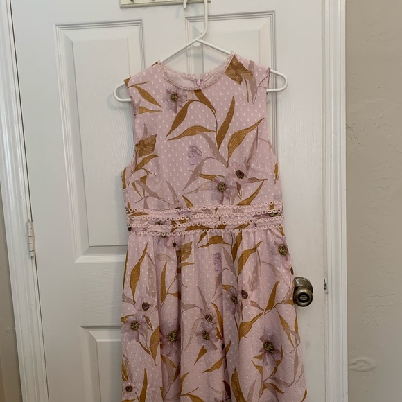 Ted Baker London floral dress size 3 - Picture 5 of 5